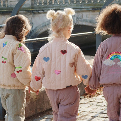 Bomberjacke &quot;Juno Sequin Bomber Jacket&quot; - Cameo Rose - little something