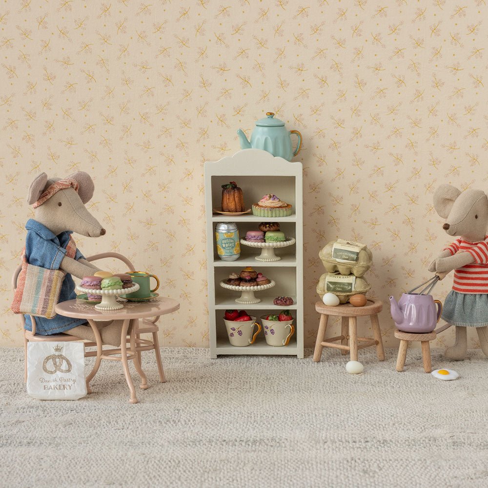 Café - Set 2 - teilig, Maus, Klein - powder - little something