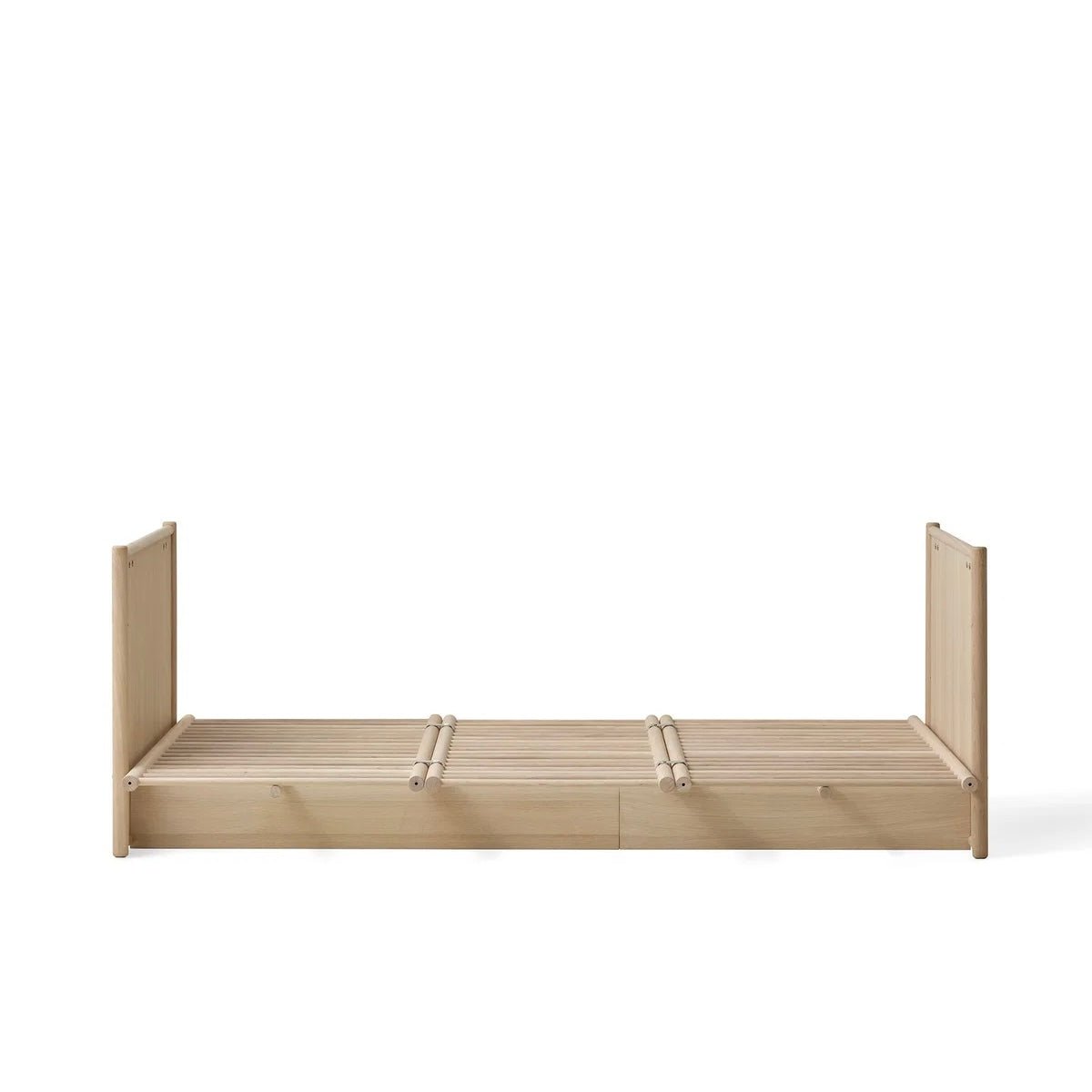 Camp Novel 2in1 Babybett 60x120cm &amp; Bett 120x200 cm, Eiche - little something
