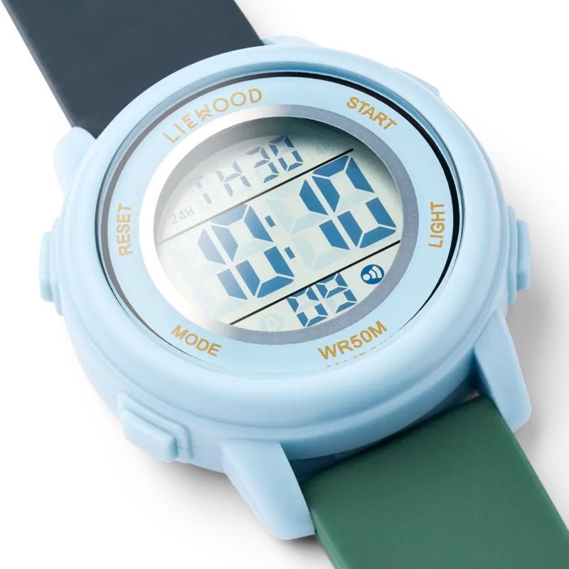 Digitaluhr &quot;Sussi Wirst Watch Classic navy&quot; - Blau/Grün - little something