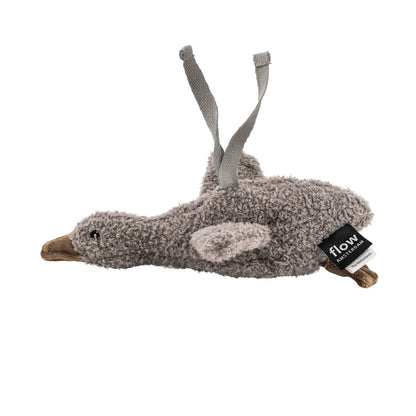 Einschlafhilfe &amp; Kuscheltier Gans inkl. Soundbox &quot;Liva Comforter on the go&quot; - Grau - little something