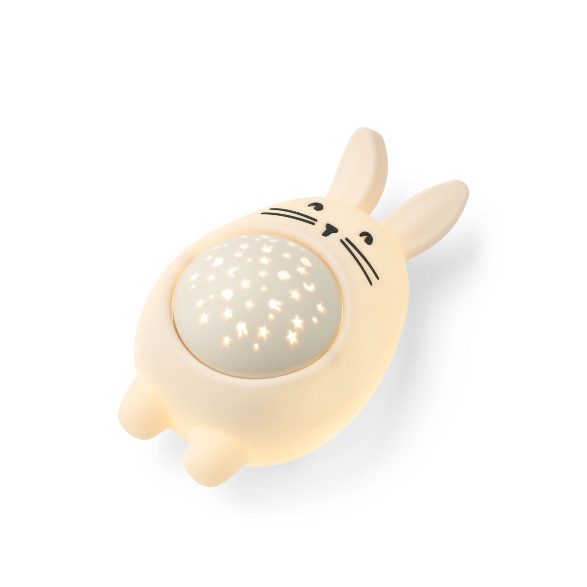 Einschlafhilfe Soundbox &amp; Nachtlicht &quot;Manuel Rabbit Sound and Projector Lamp&quot; - Hase - little something