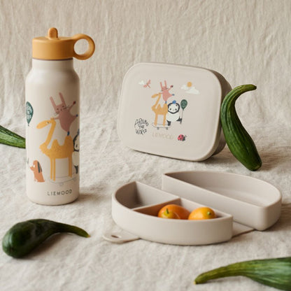 Faltbare Snack - Box &quot;Eugene Foldable Snack Box&quot; - Around the World - little something