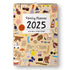 Familienplaner Kalender 2025 "Happy" mit Stickern & Poster - little something