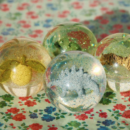 Flummi 2er Set &quot;Bouncing Ball Set Dino&quot; - Dino - little something