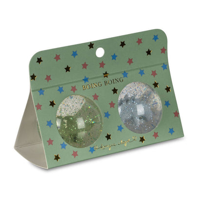 Flummi 2er Set &quot;Bouncing Ball Set Dino&quot; - Dino - little something