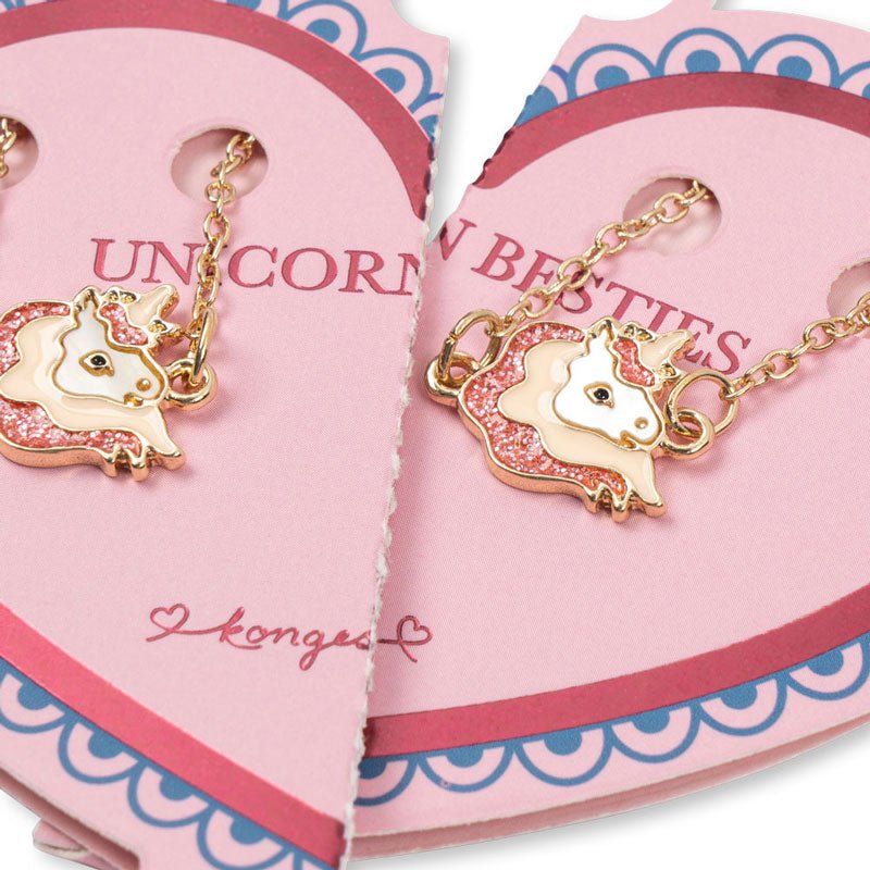 Freundschaftsarmbänder Einhorn 2er Set &quot;Unicorn Bestie Bracelets&quot; - little something