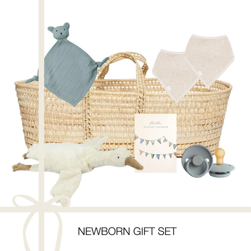 Geschenkset Newborn "Blue" - little something