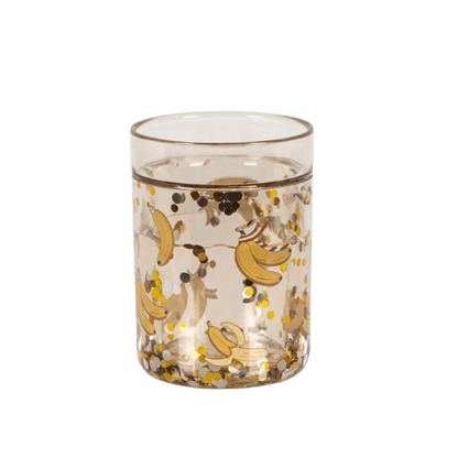 Glitzerbecher Bananen "Glitter Cup Bananas" - little something
