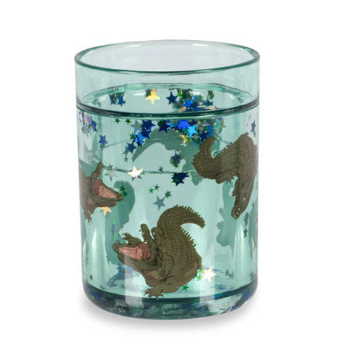 Glitter Cup Crocodile - little something