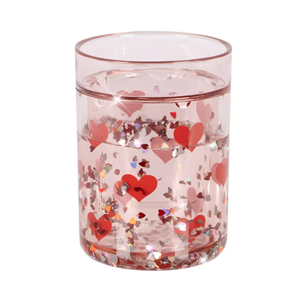 Glitzerbecher Herz &quot;Glitter Cup Heart&quot; - little something