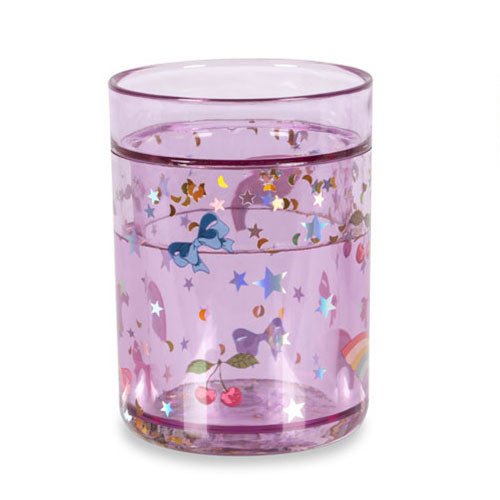 Glitzerbecher Regenbogen und Schleife &quot;Glitter Cup Rainbow Twinkle&quot; - little something