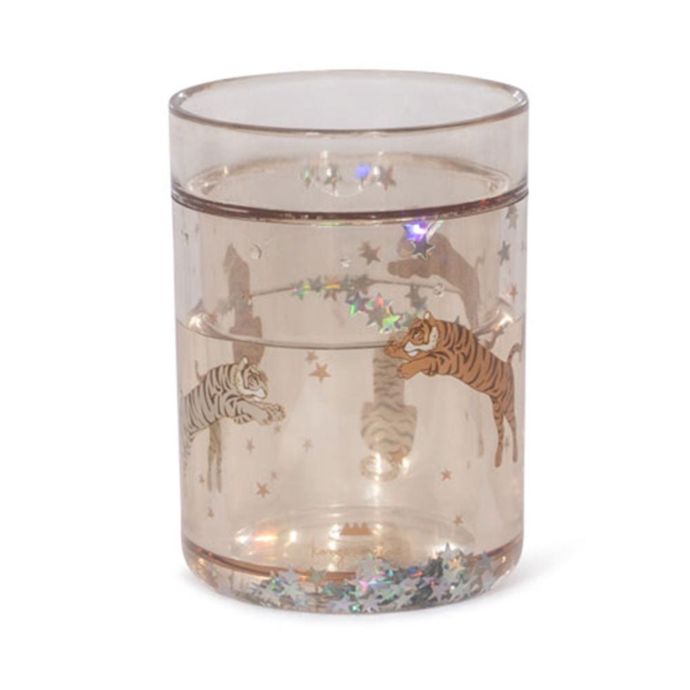 Glitzerbecher Tiger &quot;Glitter Cup Roar&quot; - little something