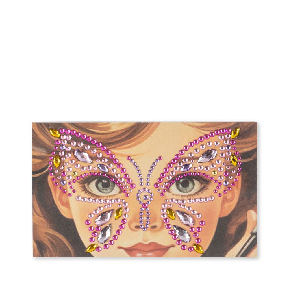 Glitzersteine für das Gesicht selbstklebend &quot;Butterfly Face Jewels&quot; - little something