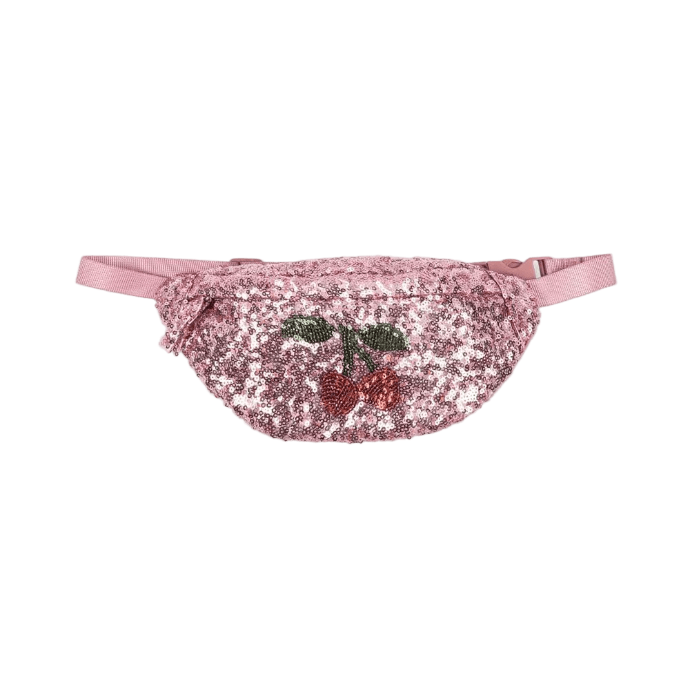 Gürteltasche "Sequin Bumbag" - Cherry Glitter - little something