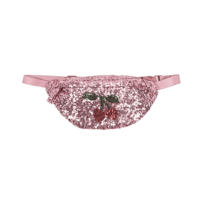Gürteltasche "Sequin Bumbag" - Cherry Glitter - little something