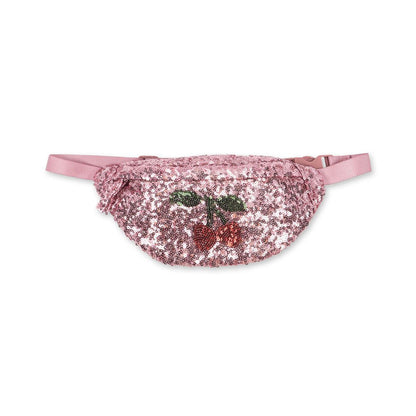 Gürteltasche "Sequin Bumbag" - Cherry Glitter - little something