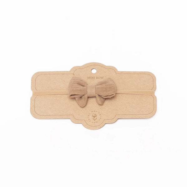 Haarband für Kinder & Puppen Taupe "Little Bow" - little something