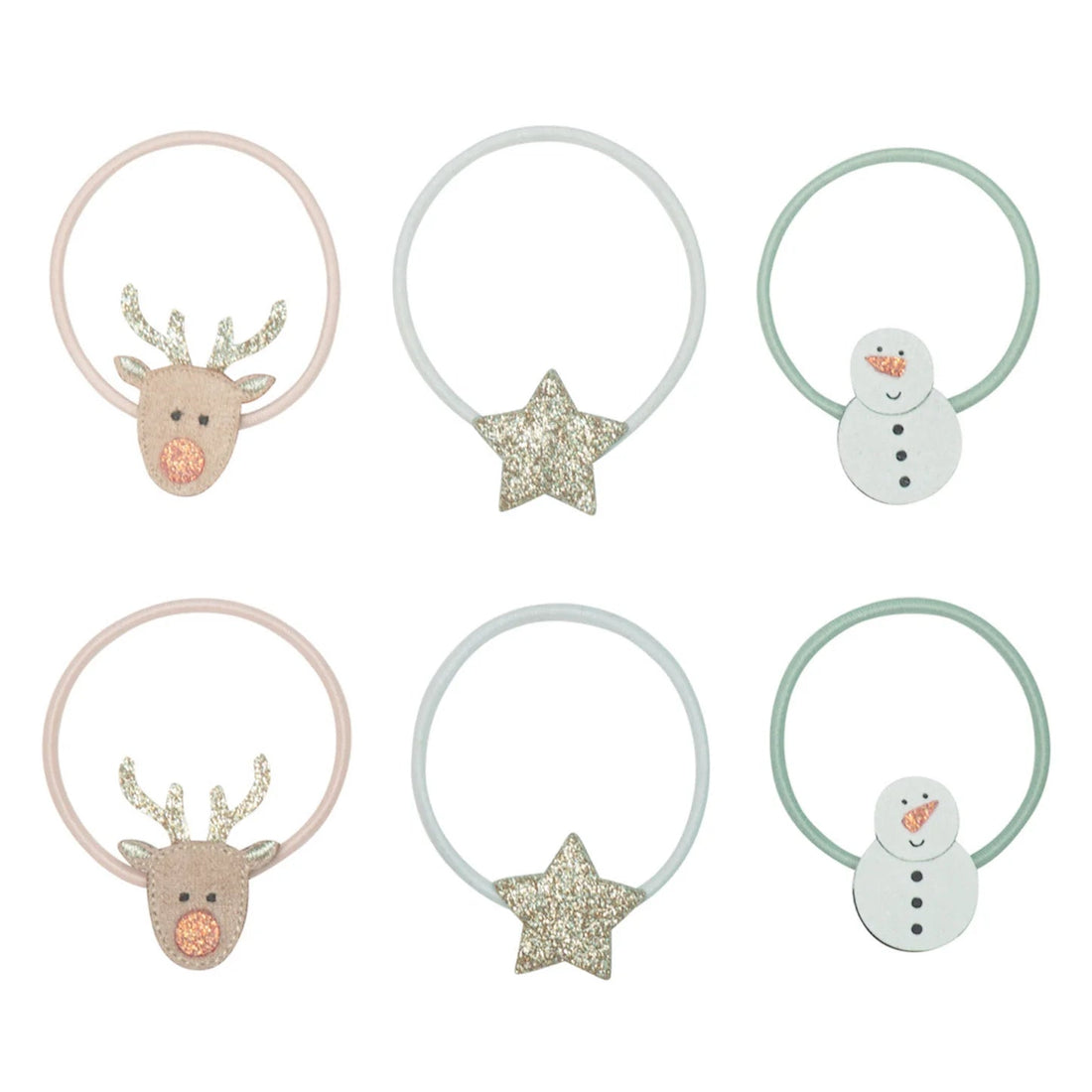 Haargummis Reindeer 6er Set - little something