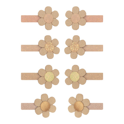 Haarspangen Blumen &quot;Daisy Mini Clip&quot; 8er Set - little something