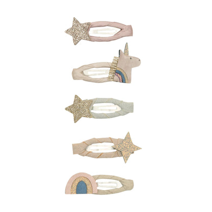 Haarspangen Celeste Einhorn mini &quot;Celeste Unicorn Mini&quot; 5er Set - little something