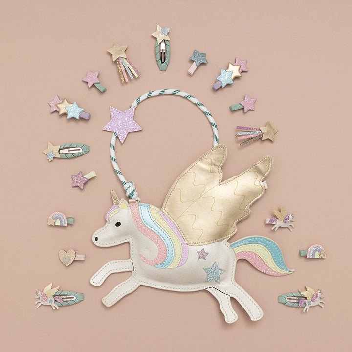 Haarspangen Einhorn &quot;Fly unicorn&quot; 4er Set - little something