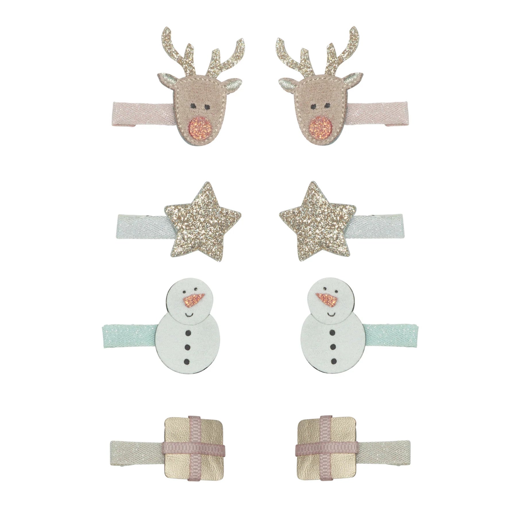 Haarspangen Rentier &quot;Reindeer Mini Clip&quot; 8er Set - little something