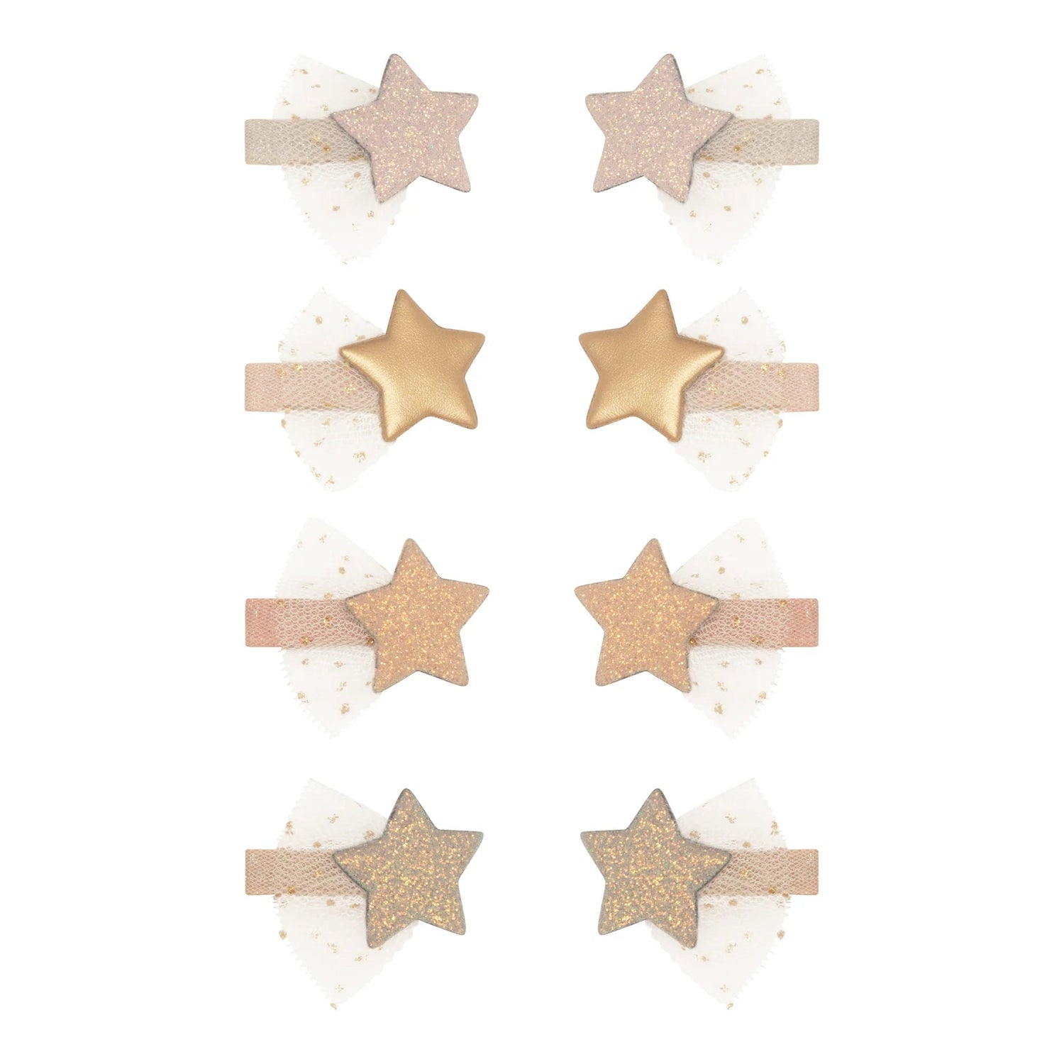 Haarspangen Sterne &quot;Ballet Star Mini Clip&quot; 8er Set - little something