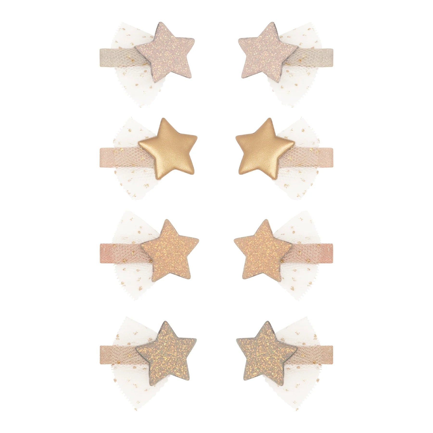 Haarspangen Sterne &quot;Ballet Star Mini Clip&quot; 8er Set - little something