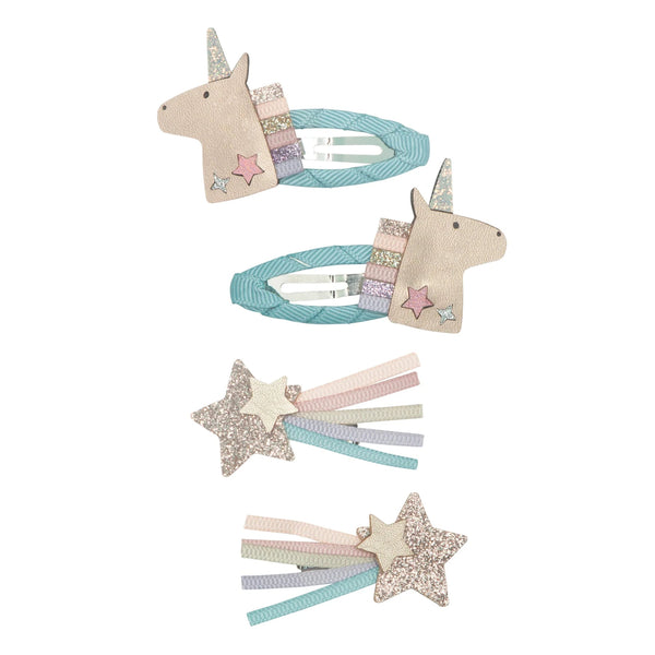 Haarspangen Unicorn 4er Set - little something