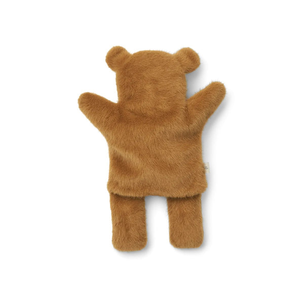 Handpuppe Bär "Honor Bear Hand Puppet" - Golden Caramel - little something