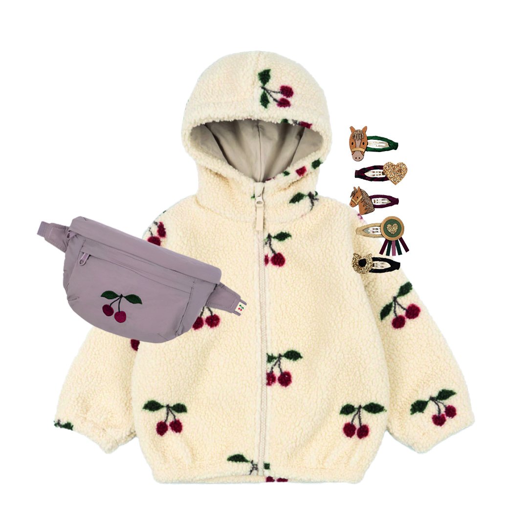 Herbstlook &quot;Teddyjacke mit Kapuze Jody mit Accessoires&quot; - little something