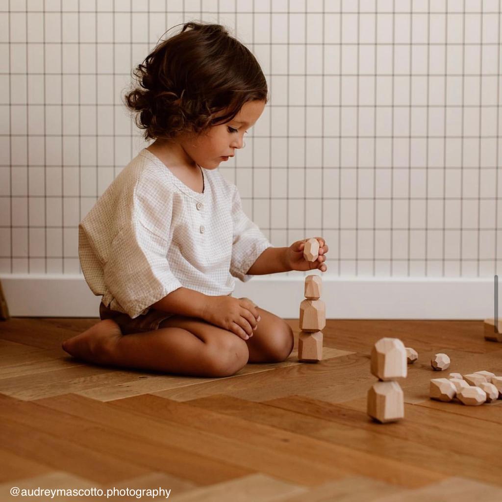 Holzbausteine &quot;Wooden Balance Stones&quot; - little something