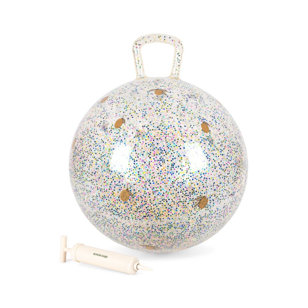 Hüpfball Glitzer - Lemon - little something