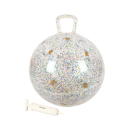 Hüpfball Glitzer - Lemon - little something