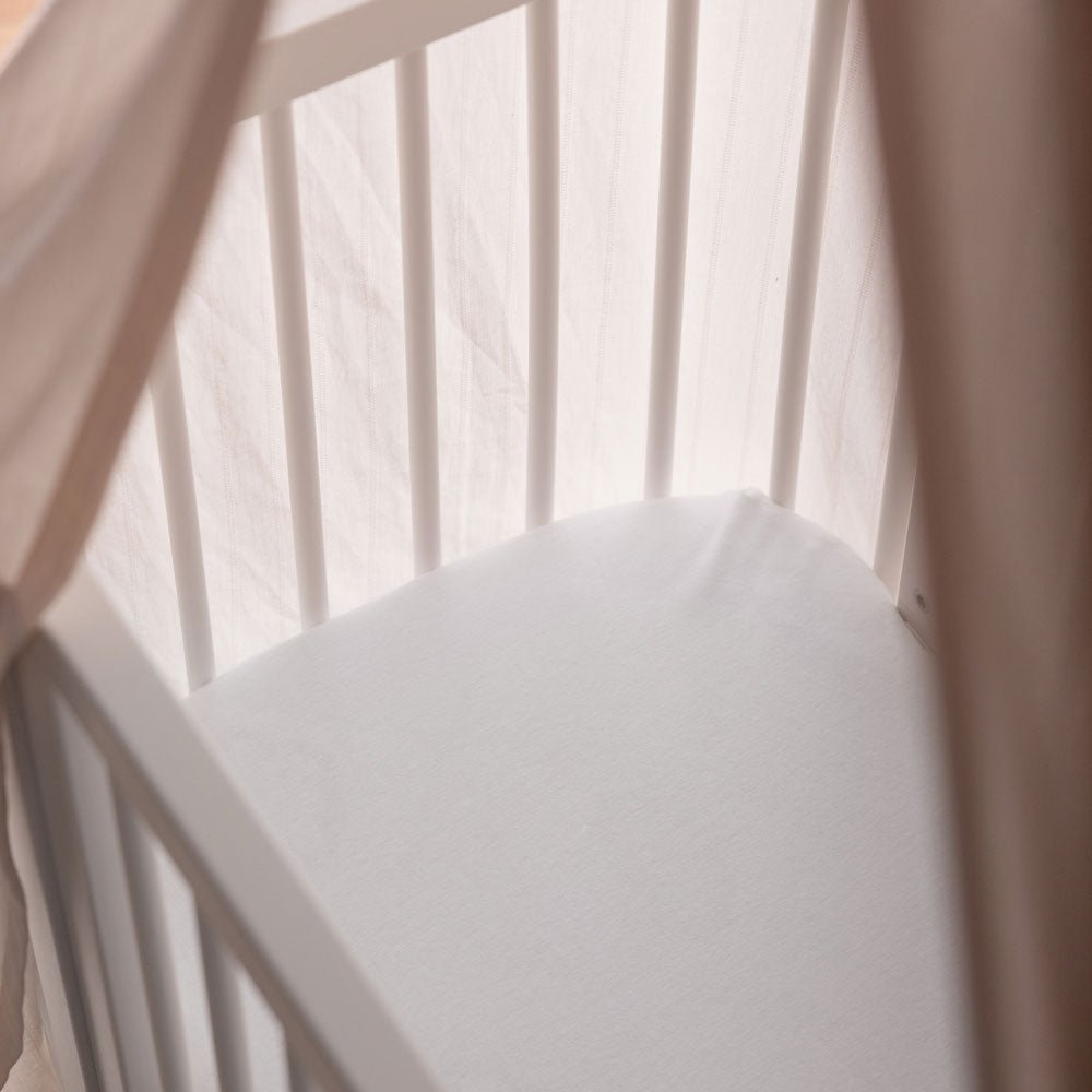 Jersey - Bettlaken für Sebra Beistellbett - little something
