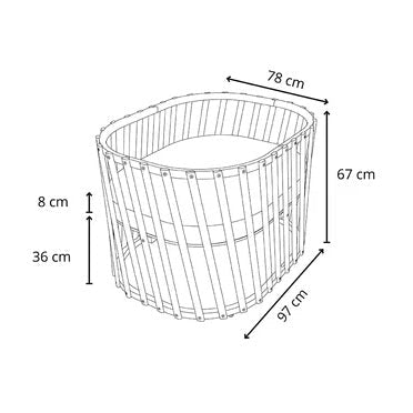 Juniorbett "LUGO" Erweiterungsset inkl. Matratze 70x140cm - little something