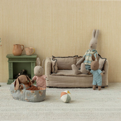 Kaninchen Mikro - Rose Strickanzug - little something