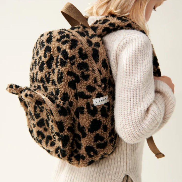 Kinderrucksack Allan Pile &quot;Leo oat / Black panther&quot; - little something