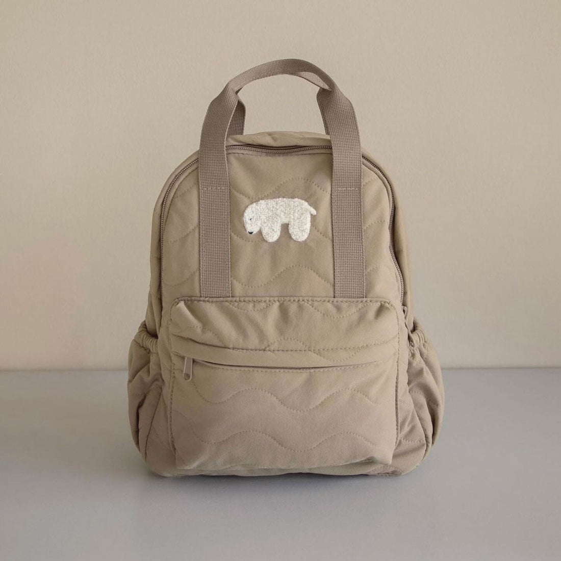 Kinderrucksack Eisbär &quot;Wave&quot; dark beige - little something