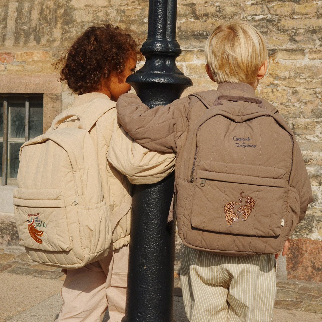 Kinderrucksack &quot;Juno&quot; - Walnut - little something