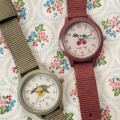 Kinderuhr &quot;Lemon&quot; - Zitrone - little something