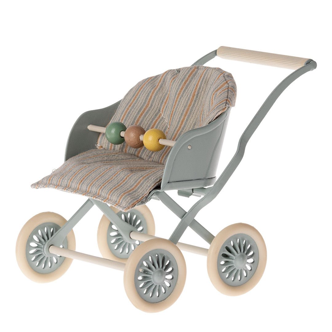 Kinderwagen, Baby - Blau - little something
