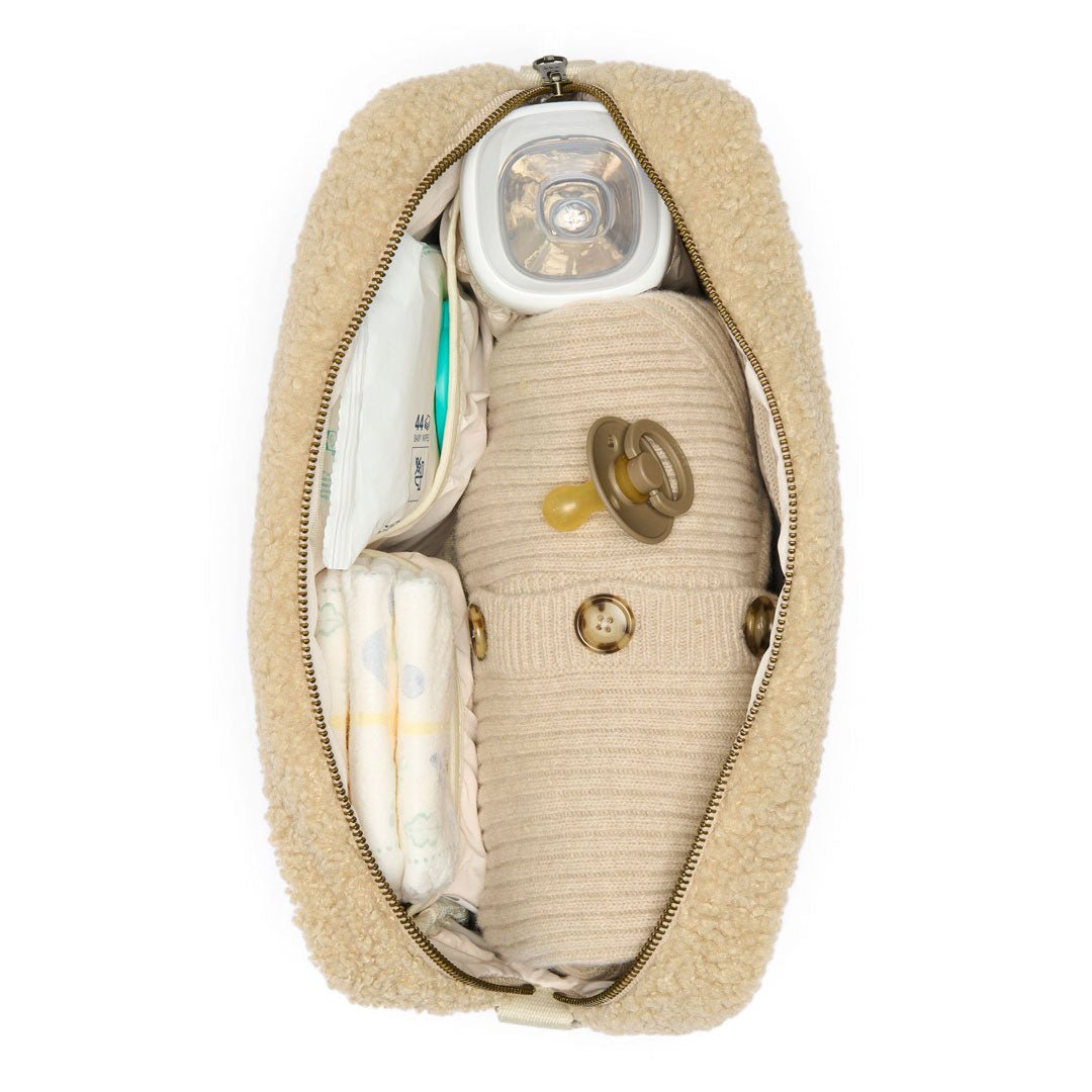 Kinderwagen - Organizer &quot;Stroller Organizer&quot; Teddy ecru - little something