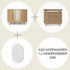 Kinderzimmer-Set Kas Kopenhagen - OAK Wickelkommode & Babybett - little something
