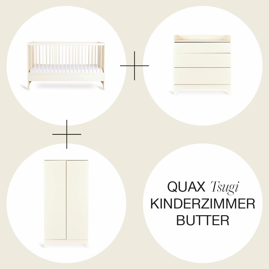Kinderzimmer - Set Quax "Tsugi" - Butter 120x70cm - little something