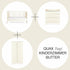 Kinderzimmer - Set Quax "Tsugi" - Butter 120x70cm - little something
