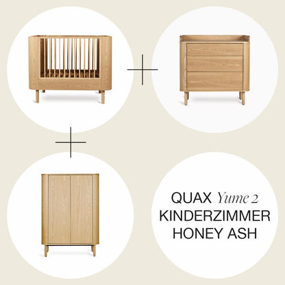 Kinderzimmer - Set Quax "Yume" - Natural Ash 140x70cm - little something