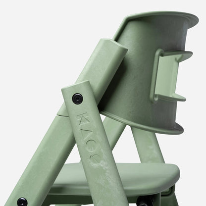 KLAPP Faltbarer Hochstuhl - recycelt mineral green - little something