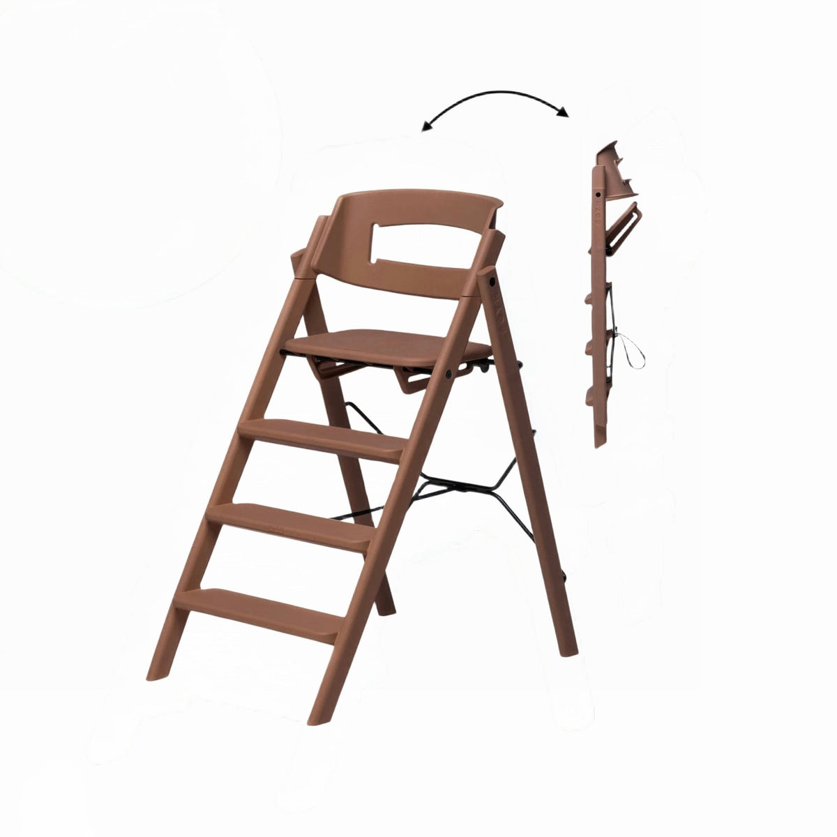 KLAPP Faltbarer Hochstuhl - recycelt mocca - little something